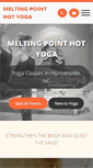 Mobile Screenshot of meltingpointhotyoga.com